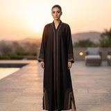 Geometric Rhinestone Arch Coat