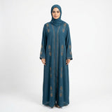 Side profile of Ocean Ring Coat highlighting the silhouette