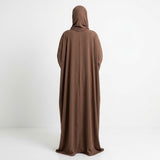 Mocha Luxe Raglan Abaya