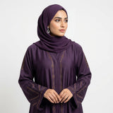 Amethyst Leaf Cutwork Coat