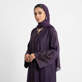 Amethyst Leaf Cutwork Coat
