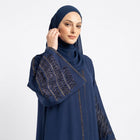 Royal Sapphire Leaf Coat