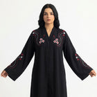 Black Crimson Flora Paisley Coat