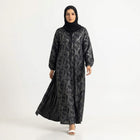 Silver Wave Swirl Coat