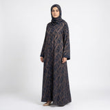 Metallic Wave Swirl Coat