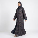 Metallic Wave Swirl Coat