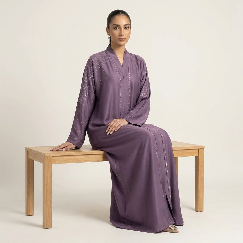 Front Open Abaya