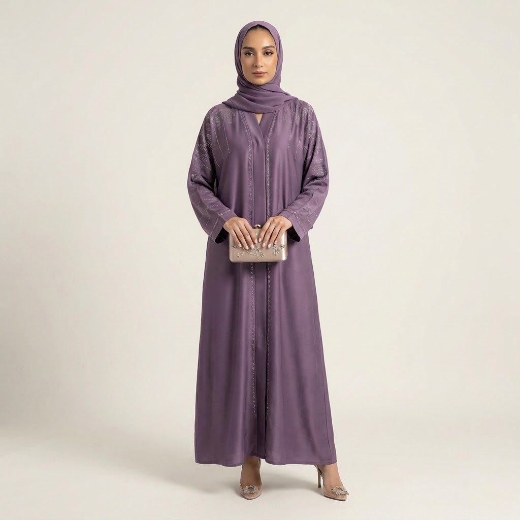 Front Open Abaya