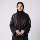 Royal Feather Rhinestone Abaya