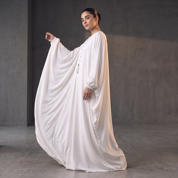 Pearl Tassel Nida Kaftan