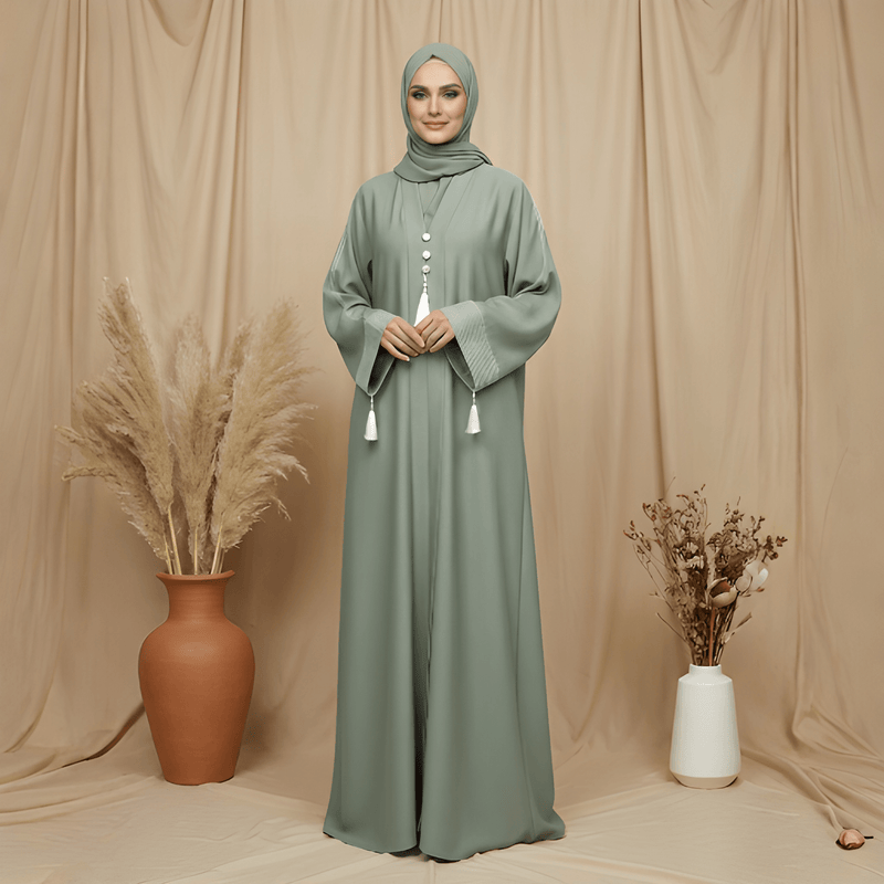 Pinstripe abayas