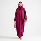 Ruby Bloom Embroidered Coat